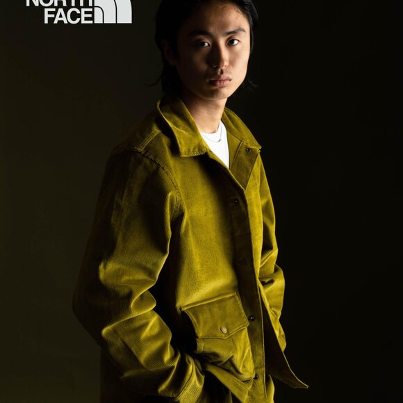 The North Face Men’s Corduroy Utility Jacket & Trousers Suit Sulphur Moss - Picture 2 of 2